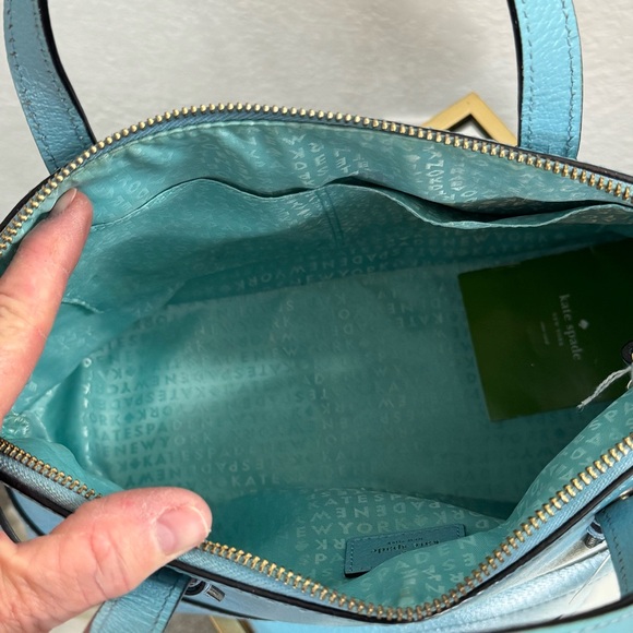 Kate Spade Medium Rachelle Grand Street Fresh Air Blue Crossbody Bag - Picture 5 of 7